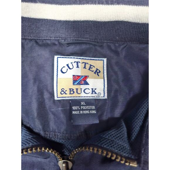Vintage Cutter and Buck 1/4 Zip Pullover Windbreaker - Sz Large - Picture 7 of 7